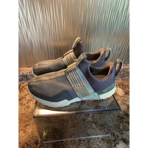 Mens Nike Metcon Sz 8 GRAY Training Athletic - Picture 2 of 8